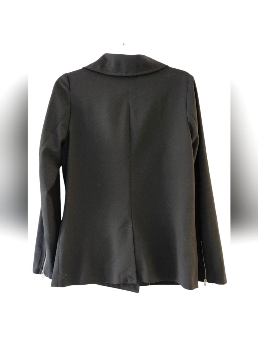 REITMANS Black Coat Military Style Jacket Size Large - Picture 3 of 10